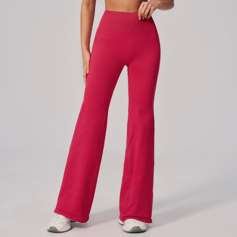 Yoga Fitness Leggings - Yogabroeken Hoge taille Wijde pijpen Dames