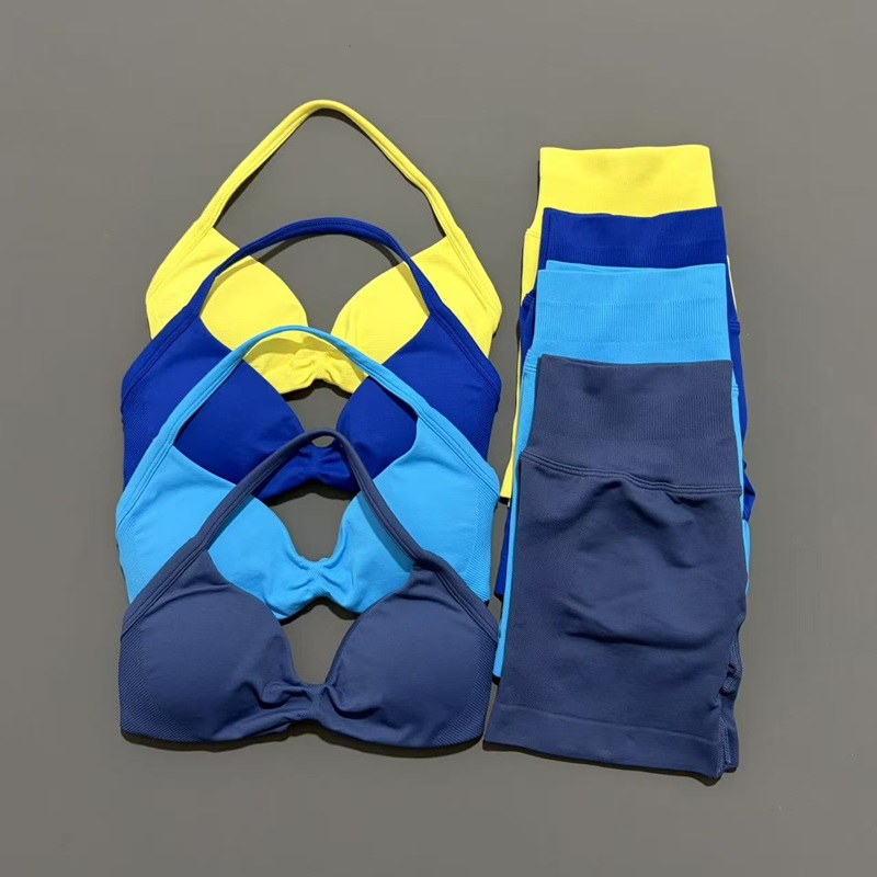 Yoga Fitness Kit - 2-delige HISTELLO sportset Naadloze yogabeha met