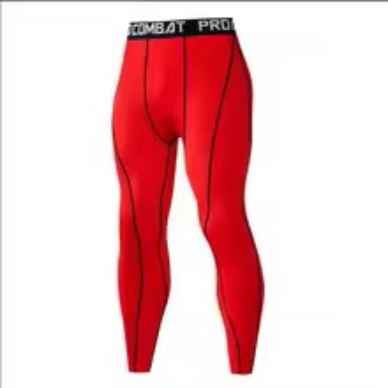 Yoga Fitness Leggings - Heren compressie strakke leggings hardlopen sport