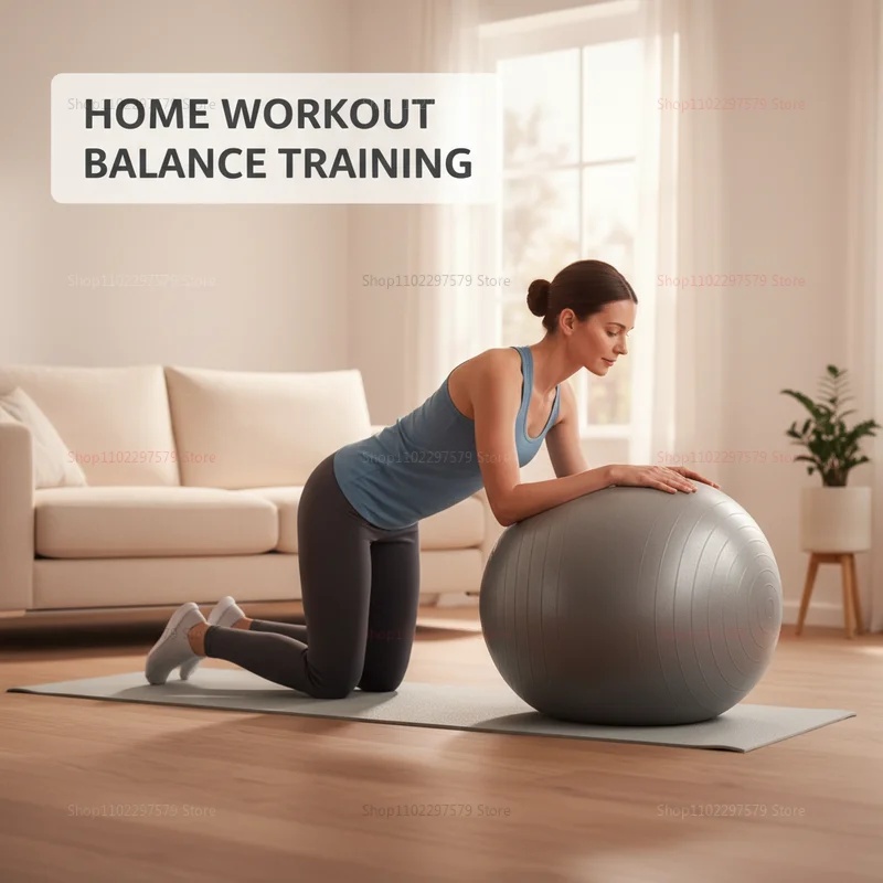 Anti-Burst Yogabal met pomp, v - Exercise Ball Stability recensie en prijs