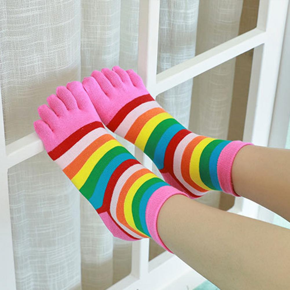 Fitness teensokken Kleurrijke  - Yoga Fitness Toes Arch recensie en prijs
