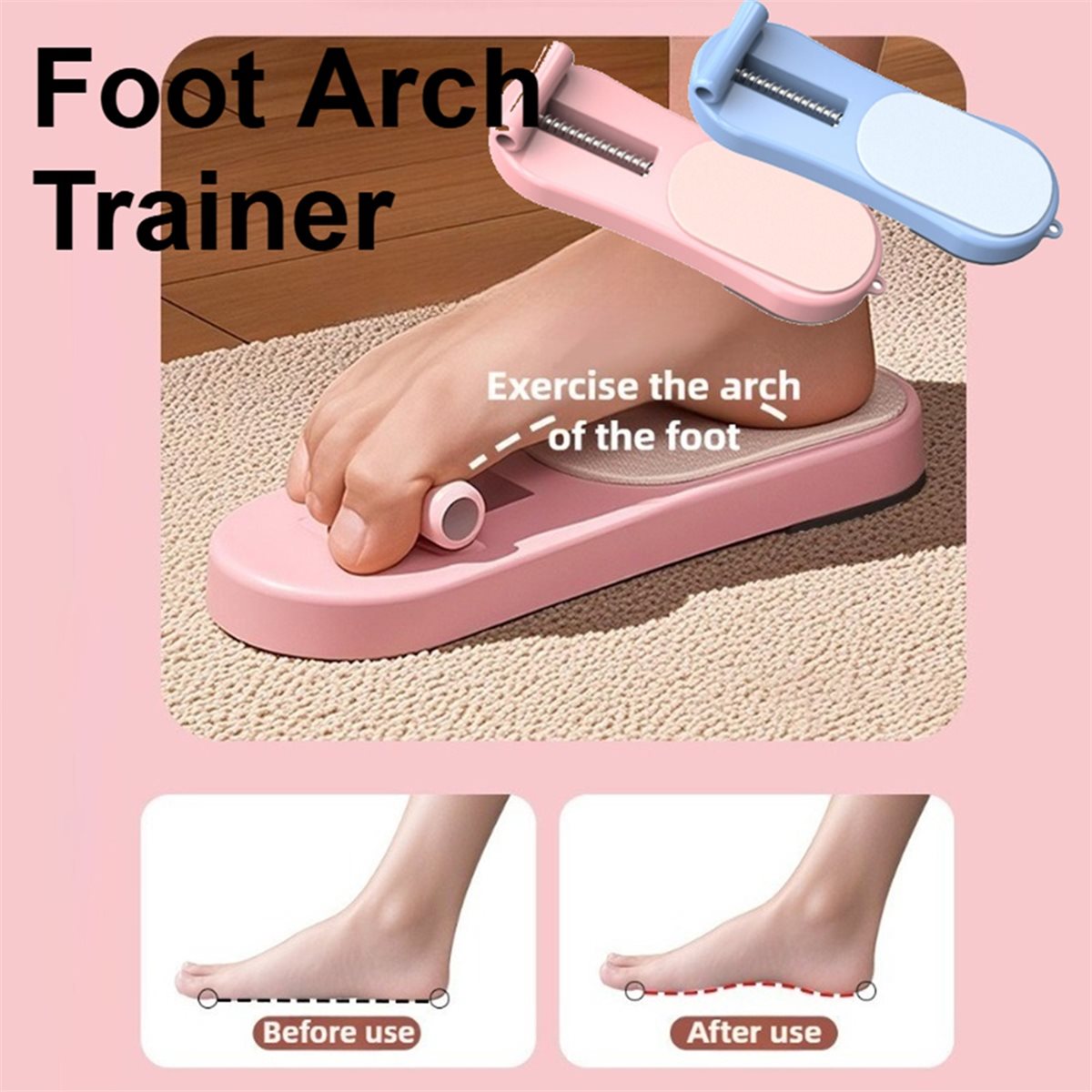 [NIEUW] Voetboogtrainer Antisl - Yoga Fitness Toes Arch recensie en prijs