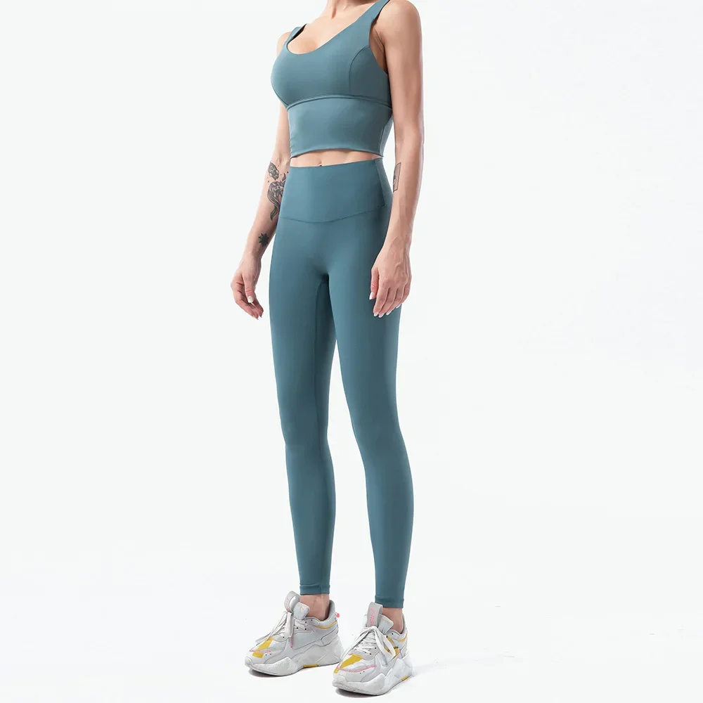 Naked-Feel Yoga Set Yoga Leggi - Yoga Fitness Leggings recensie en prijs
