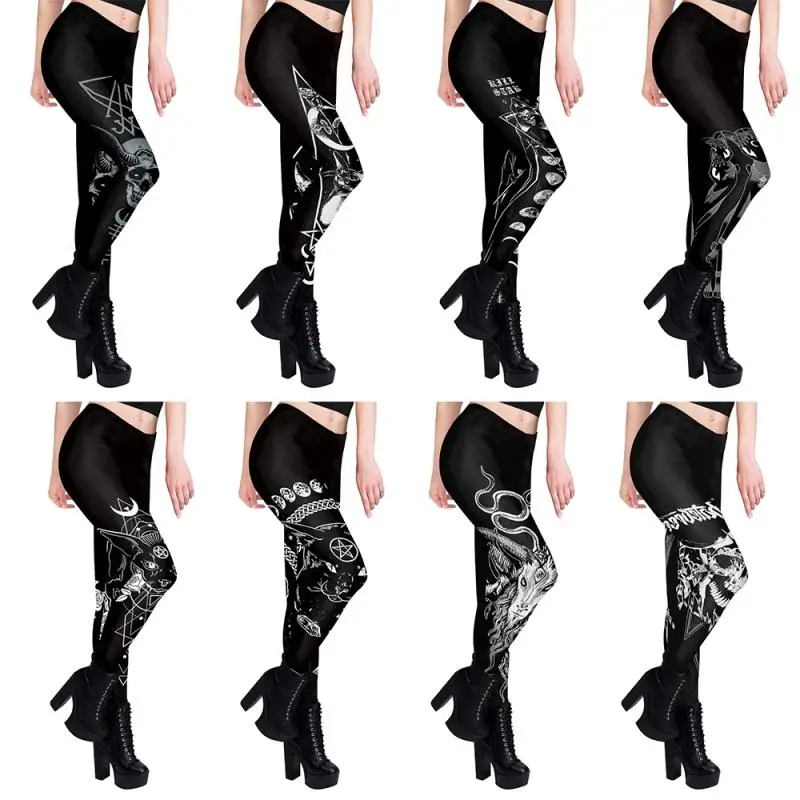 Gothic Vrouwen Leggings Sexy M - Yoga Fitness Holiday recensie en prijs
