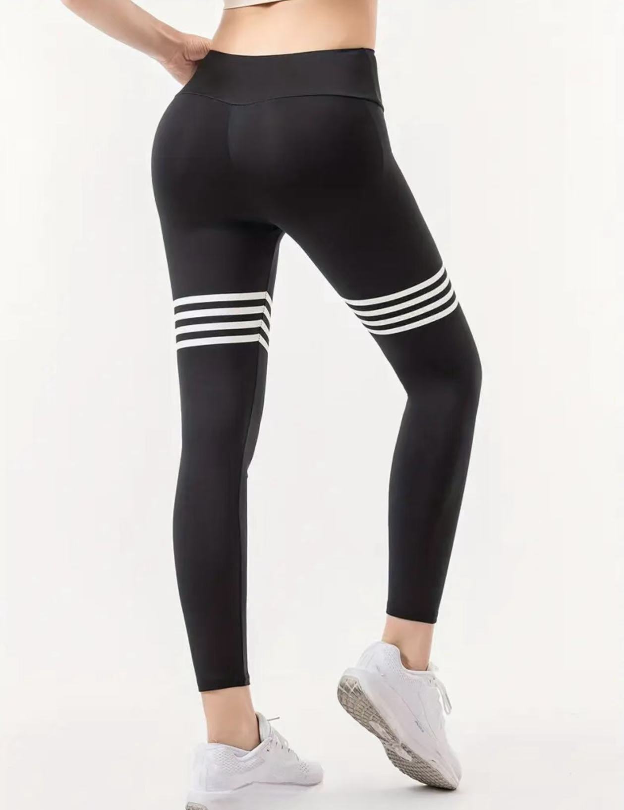 Yogabroek met letterpatroon, h - Yoga Fitness Leggings recensie en prijs