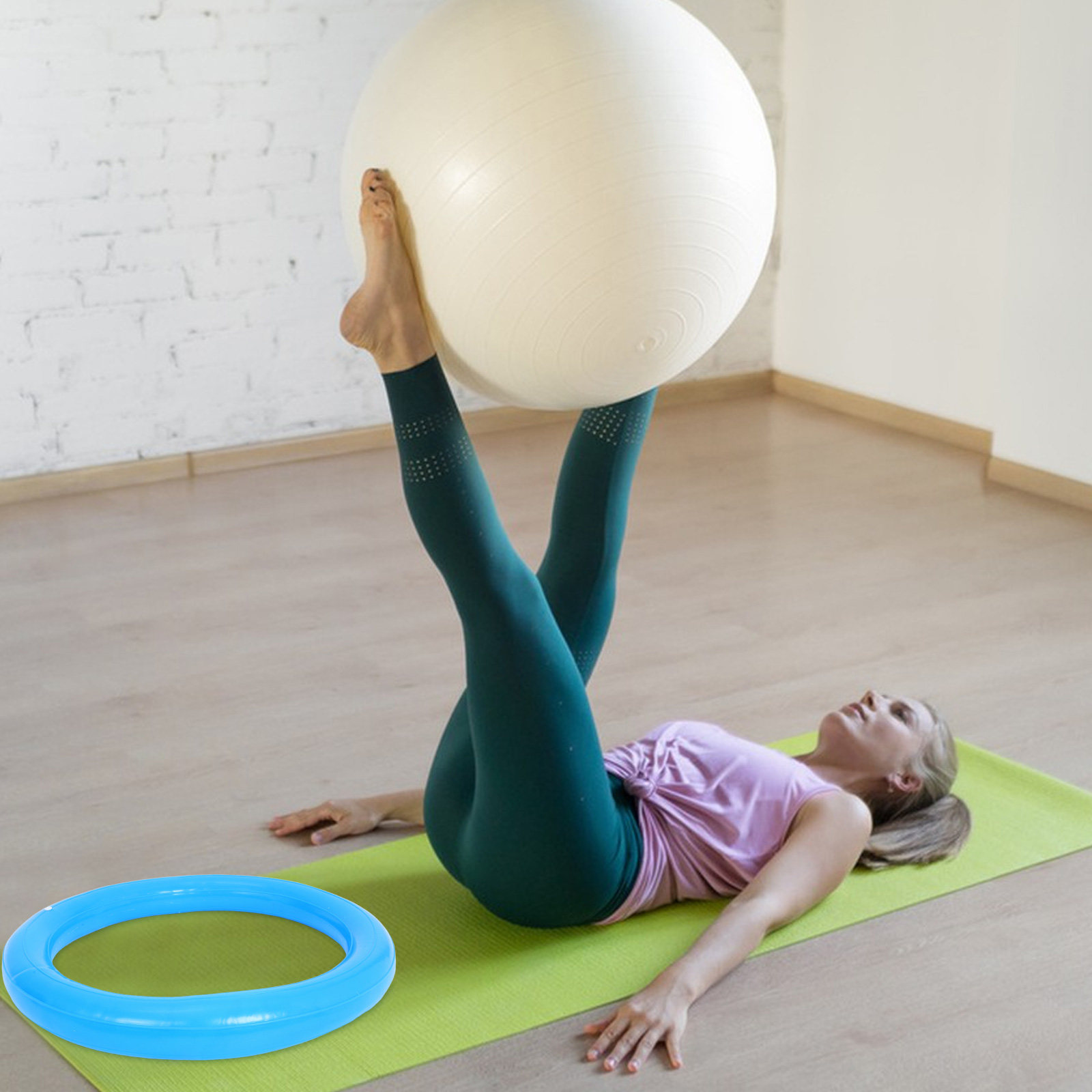 Yogabal-displaystandaard met v - Exercise Ball Stability recensie en prijs