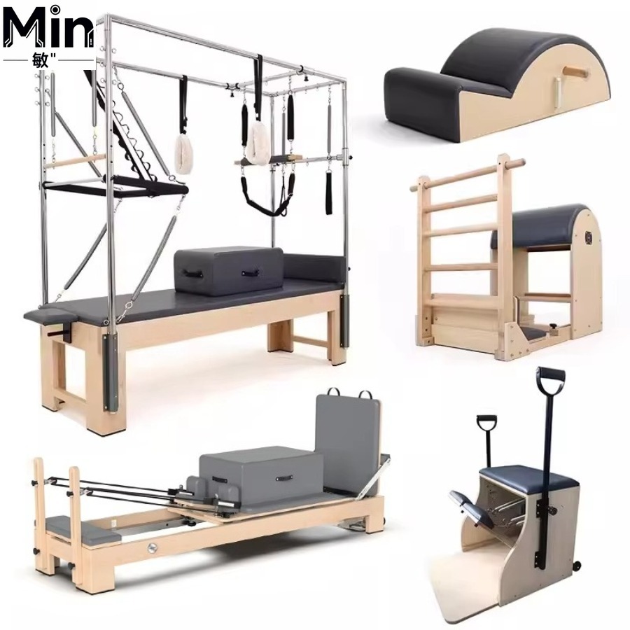 5-delige set houten Pilates Re - Yoga Fitness Machine recensie en prijs