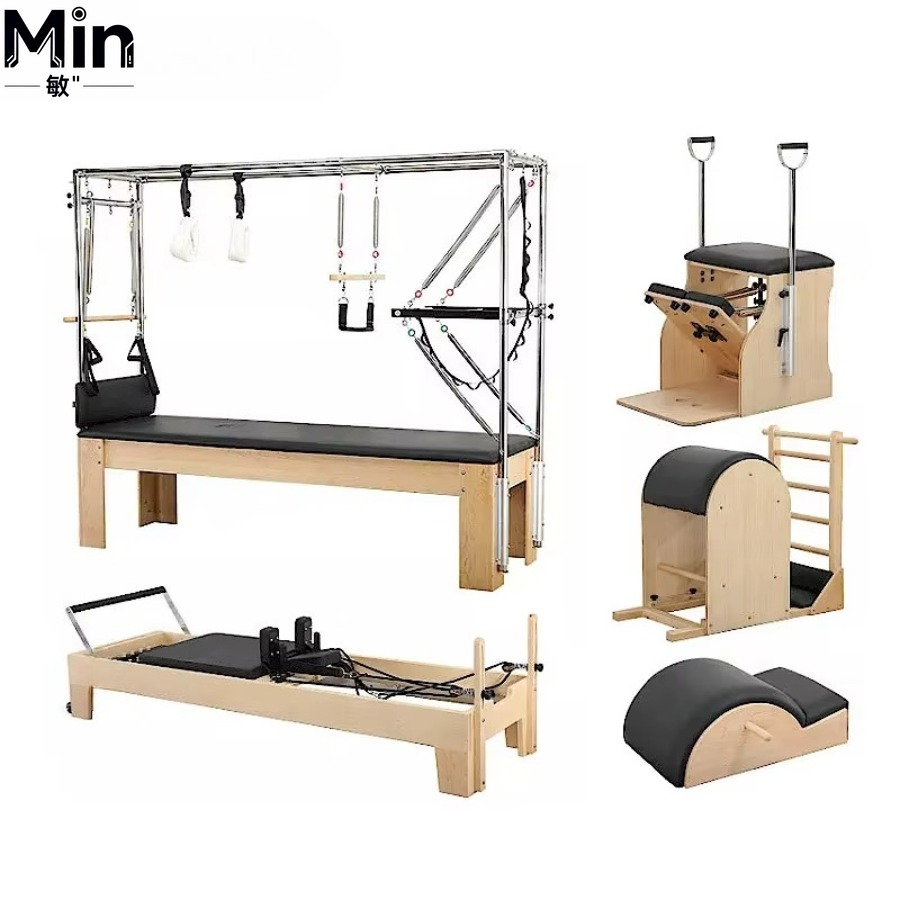 5-delige set houten Pilates Re - Yoga Fitness Machine recensie en prijs